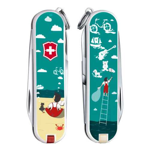 Мультитул-брелок Victorinox Dream Big 0.6223.L1606 58 мм разноцветный, 7 функций в Интерспорт