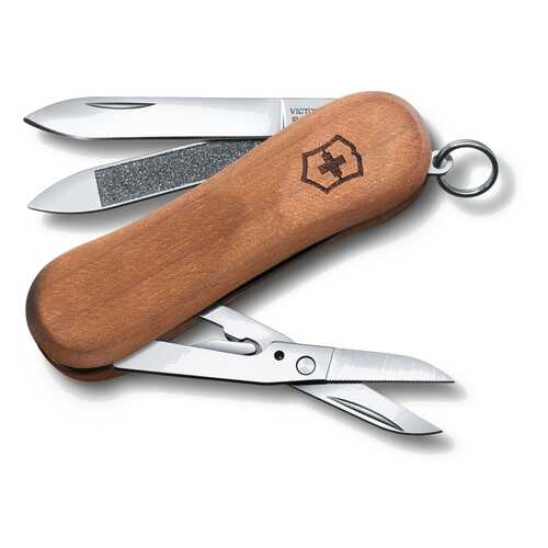 Мультитул-брелок Victorinox EvoWood 81 0.6421.63 65 мм коричневый, 5 функций в Интерспорт