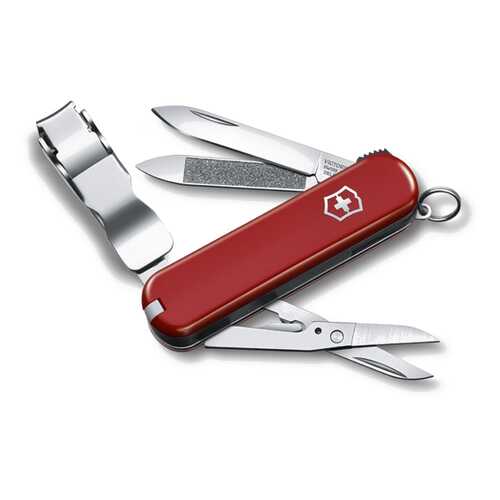 Мультитул-брелок Victorinox NailClip 580 0.6463 65 мм красный, 8 функций в Интерспорт