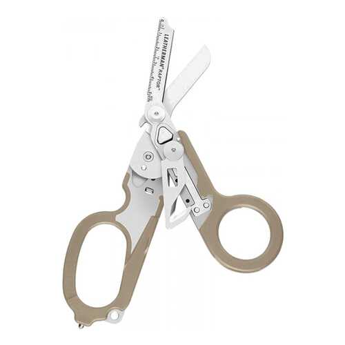 Мультитул Leatherman Raptor Tan 832174 150 мм серебристый, 6 функций в Интерспорт