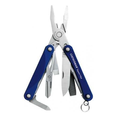 Мультитул Leatherman Squirt PS4 831230 55 мм синий, 9 функций в Интерспорт