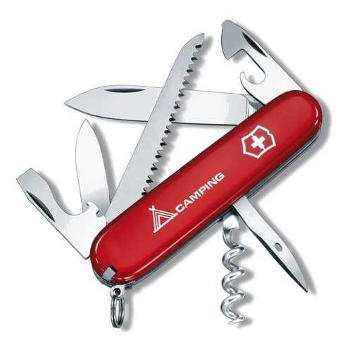 Мультитул Victorinox Camper 1.3613.71 91 мм красный, 13 функций в Интерспорт