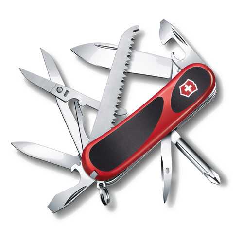 Мультитул Victorinox Evolution 18 2.4913.C 85 мм красный, 15 функций в Интерспорт