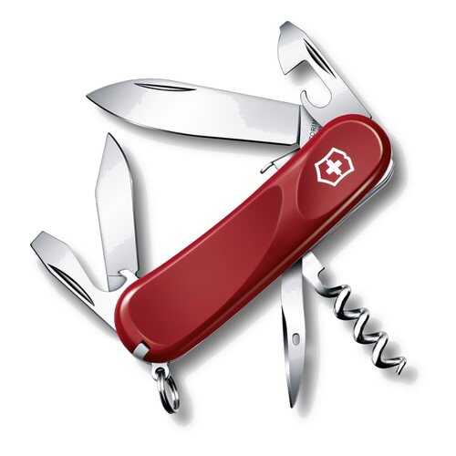 Мультитул Victorinox Evolution 2.3603.SE 85 мм красный, 12 функций в Интерспорт