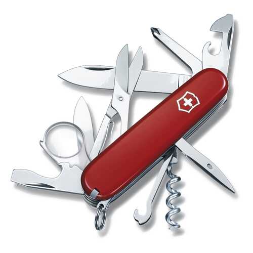 Мультитул Victorinox Explorer 1.6703 91 мм красный, 16 функций в Интерспорт