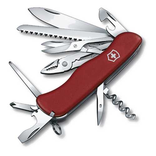 Мультитул Victorinox Hercules 0.9043 111 мм красный, 18 функций в Интерспорт