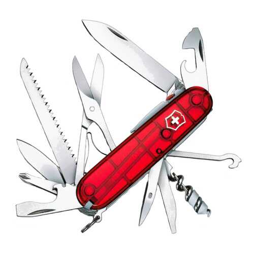 Мультитул Victorinox Huntsman Lite 1.7915.T 91 мм красный, 21 функция в Интерспорт