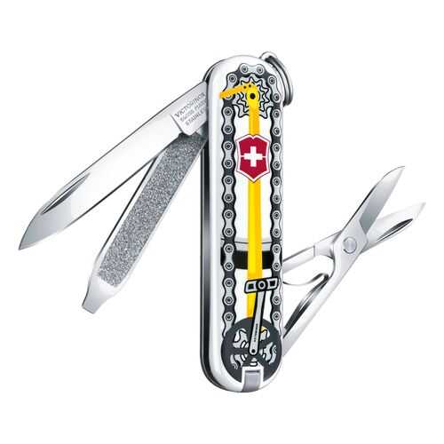 Нож брелок VICTORINOX 0.6223.L2001 Bike Ride - Велосипедная прогулка в Интерспорт