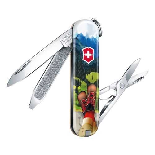 Нож брелок VICTORINOX 0.6223.L2002 I Love Hiking - Пешие путеществия в Интерспорт