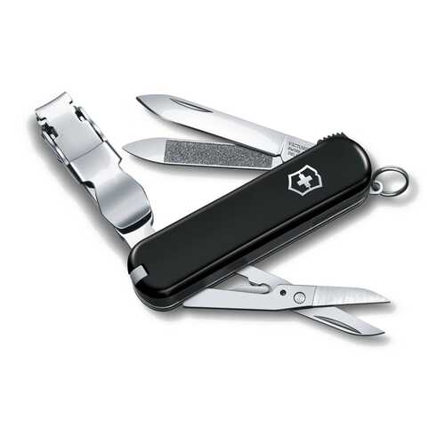 Нож-брелок VICTORINOX NailClip 0.6463.3 черный 8 функций в Интерспорт