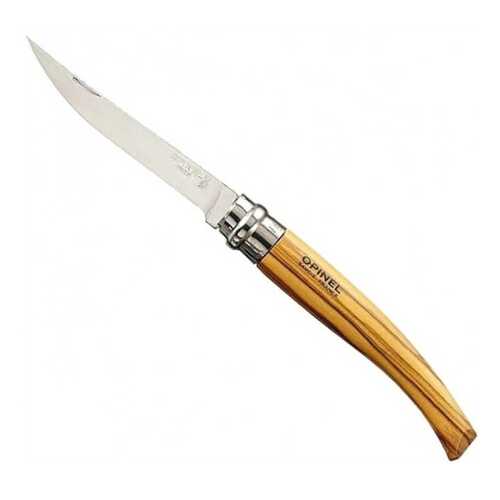 Туристический нож Opinel 001144 №8 Slim Line Olive Tree в Интерспорт