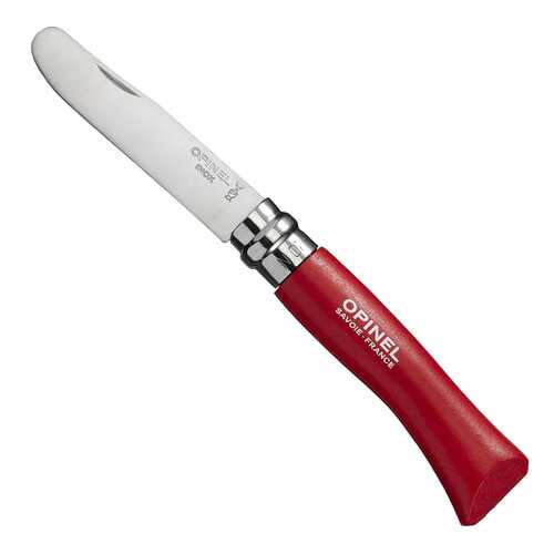 Туристический нож Opinel 001970 №7 Tradition My First Opinel Red в Интерспорт