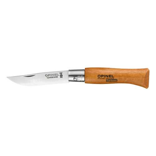 Туристический нож Opinel 111040 №4 Tradition Carbon в Интерспорт