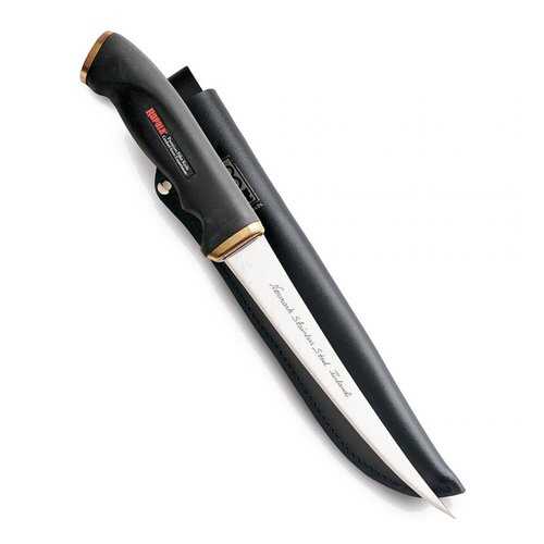 Туристический нож Rapala Presentation Fillet Knife 10 см черный в Интерспорт