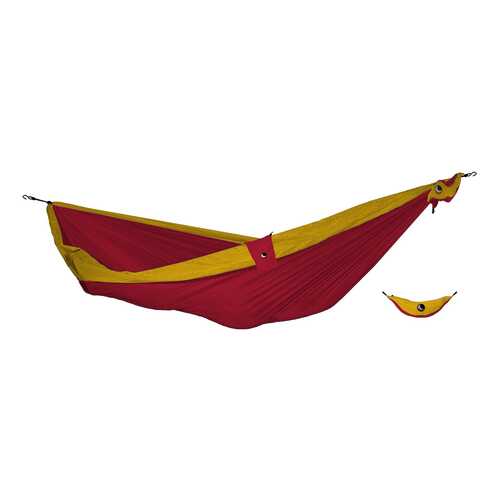 Туристический гамак Ticket to the Moon Original Hammock Burgundy - Dark Yellow в Интерспорт