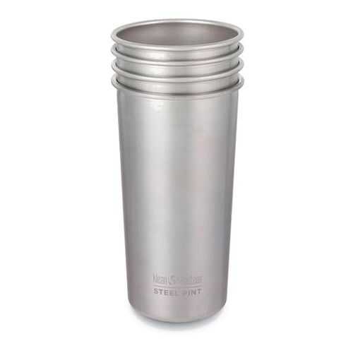 Набор туристических стаканов Klean Kanteen Steel Pint 492 мл, 4 шт. в Интерспорт