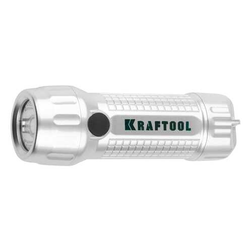 Туристический фонарь Kraftool 56760 серебристый, 2 режима в Интерспорт