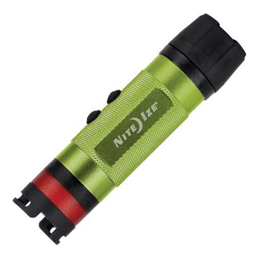 Туристический фонарь Nite Ize 3-in-1 LED Mini Flashlight NL1A-17-R7 лайм, 2 режима в Интерспорт