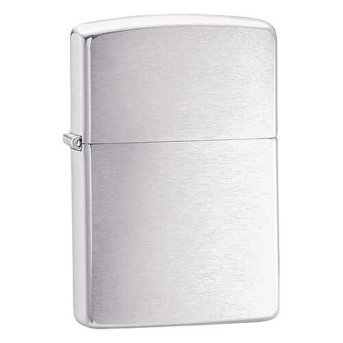 Зажигалка Zippo №200 Brushed Chrome в Интерспорт