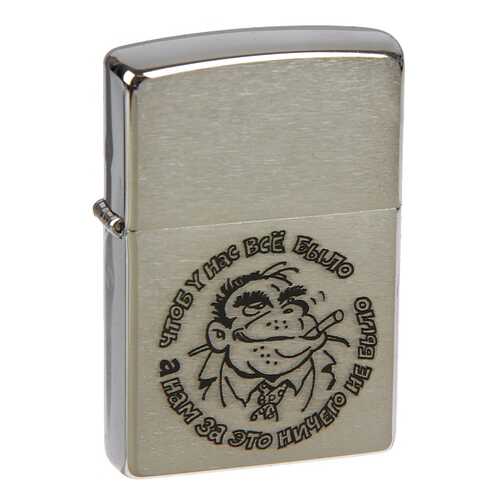 Зажигалка Zippo №200 Горилла Brushed Chrome в Интерспорт