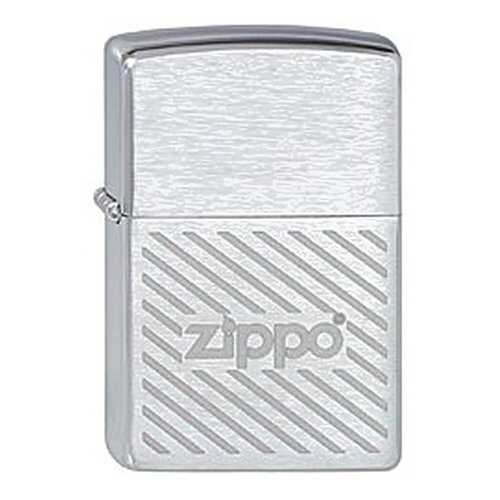 Зажигалка Zippo 200 Zippo Stripes Brushed Chrome в Интерспорт