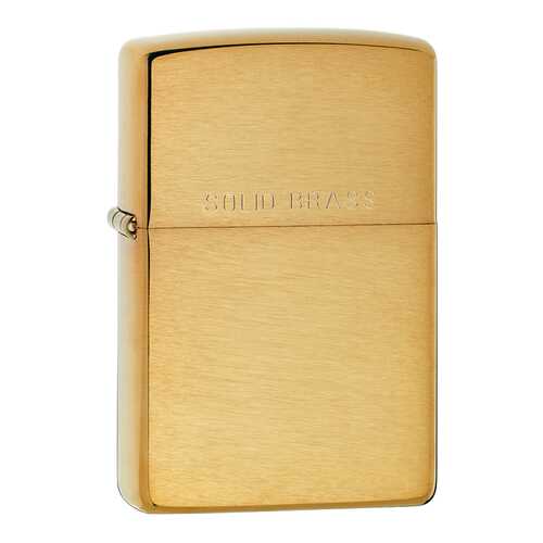 Зажигалка Zippo №204 Brushed Chrome в Интерспорт