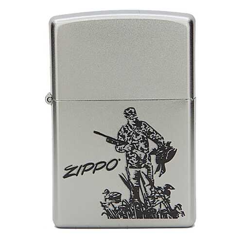 Зажигалка Zippo №205 Duck Hunting Satin Chrome в Интерспорт