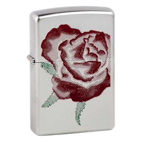 Зажигалка Zippo №205 Large Rose Satin Chrome в Интерспорт