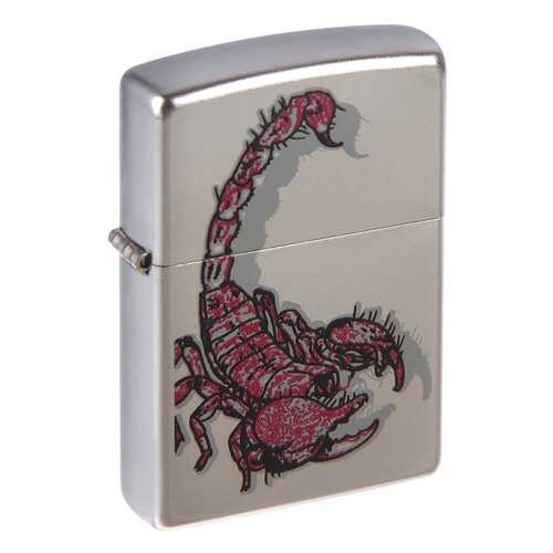 Зажигалка Zippo №205 Scorpion Color Satin Chrome в Интерспорт