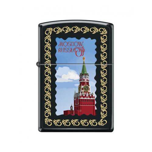 Зажигалка Zippo 218 Moscow Kremlin Framed Black Matte в Интерспорт