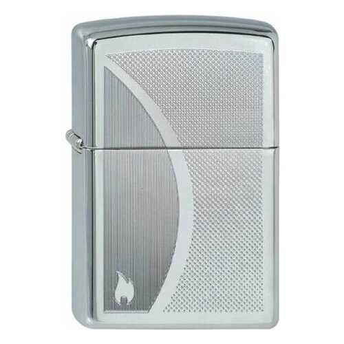 Зажигалка Zippo №250 Shadow Gradiant High Polish Chrome в Интерспорт