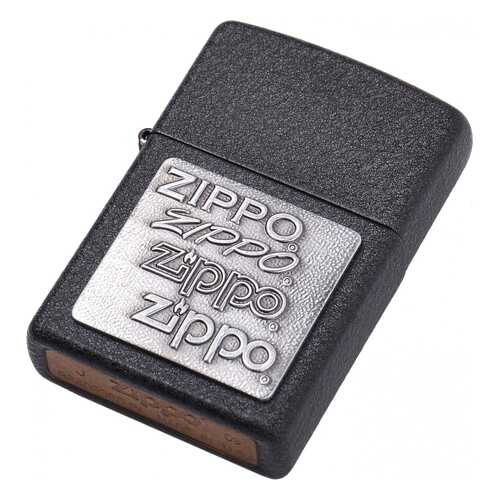 Зажигалка Zippo №363 Black Crackle в Интерспорт