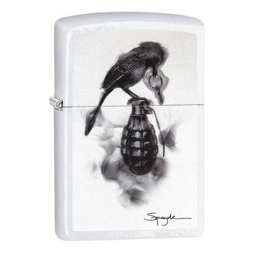 Зажигалка Zippo Bird and Grenade Spazuk White Matte в Интерспорт