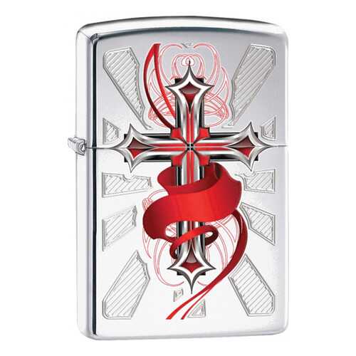 Зажигалка Zippo Cross Polish Chrome в Интерспорт