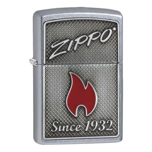 Зажигалка Zippo Flame Since 1932 Emblem Street Chrome в Интерспорт