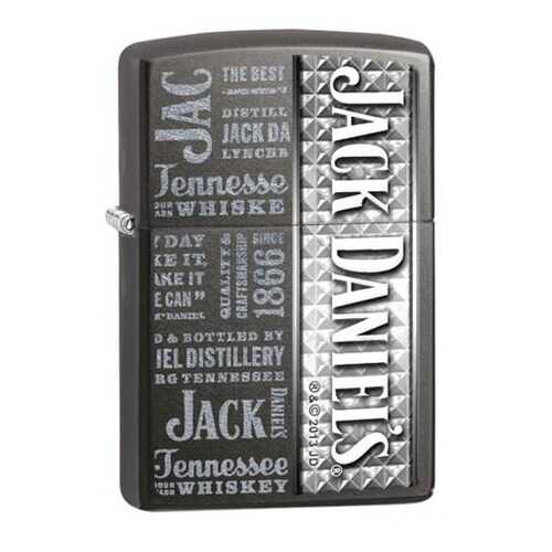 Зажигалка Zippo Jack Daniel's 28577 Black Ice в Интерспорт