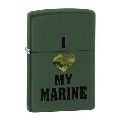 Зажигалка Zippo Marines 28338 Green Matte в Интерспорт