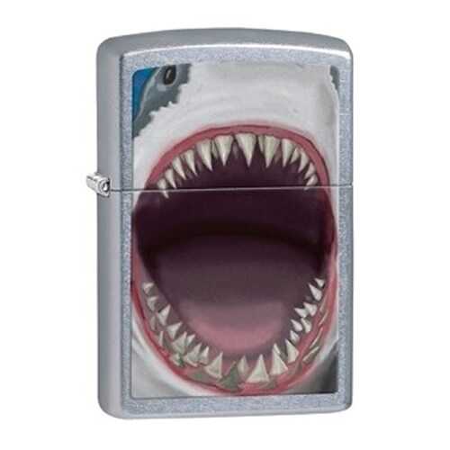 Зажигалка Zippo Shark Teeth 28463 Satin Chrome в Интерспорт