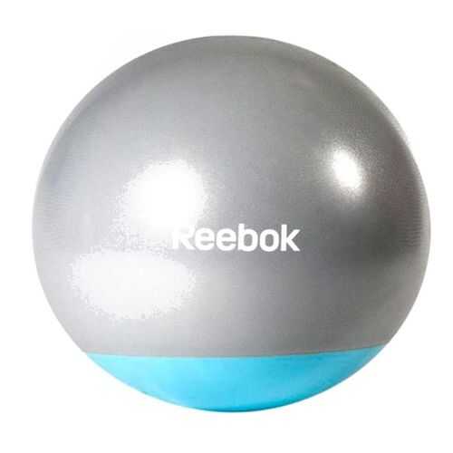 Гимнастический мяч Reebok Gym Ball двухцветный 75 см серо-голубой в Интерспорт