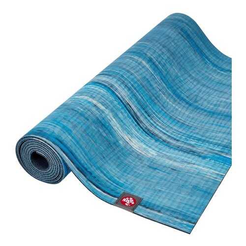 Коврик для йоги Manduka eKO lite 180*61*0,4 см Dresden Blue Marbled Limited Edition в Интерспорт