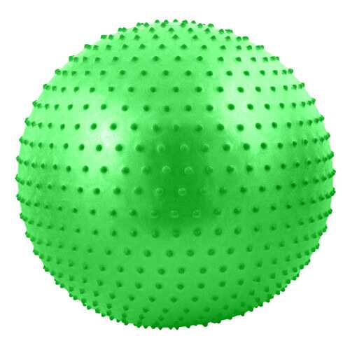 Мяч гимнастический Anti-Burst массажный 65 см (зеленый) FBM-65-3 в Интерспорт