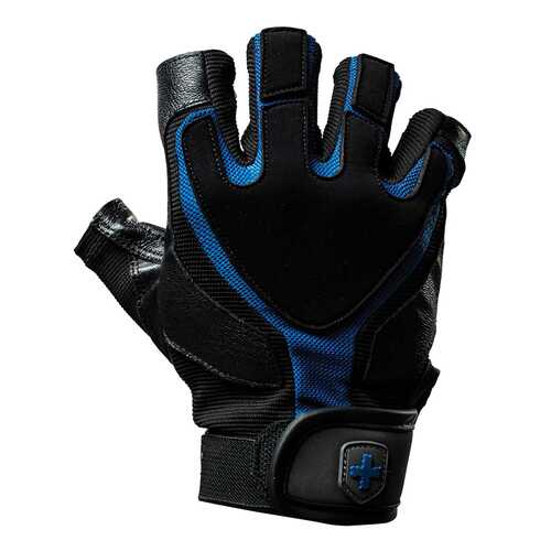 Перчатки для фитнеса Harbinger Training Grip®, black/blue, 9/L/XL в Интерспорт