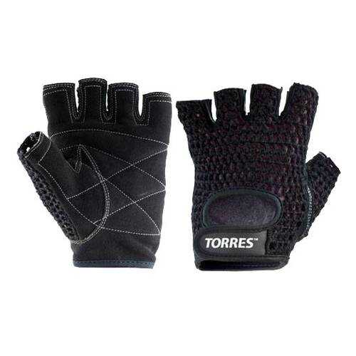 Перчатки для фитнеса Torres PL6045, black, XL в Интерспорт