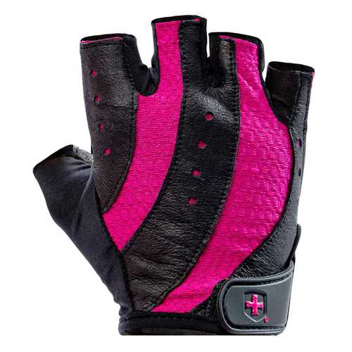 Перчатки атлетические Harbinger Pro, black/pink, 6,5/S в Интерспорт