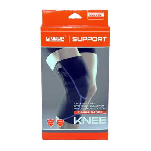 Суппорт колена LiveUp Knee Support LS5783-SM, синий в Интерспорт