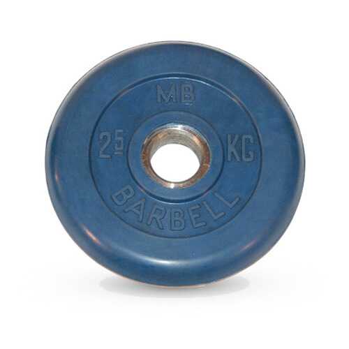 Barbell d 31 мм цветной 2,5 кг (синий) в Интерспорт