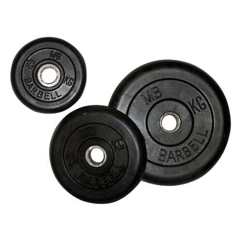 Диск для штанги MB Barbell DR-MB31-2,5B 2,5 кг, 31 мм в Интерспорт