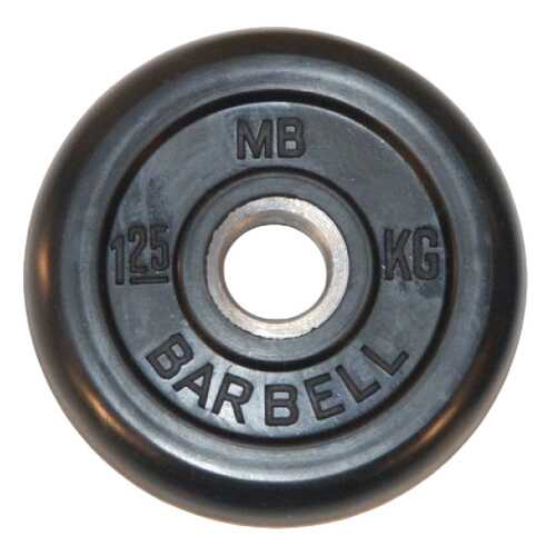 Диск для штанги MB Barbell MB-PltB 1,25 кг, 26 мм в Интерспорт