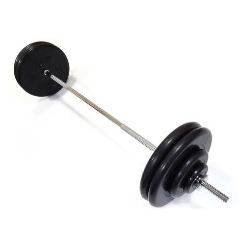 Штанга MB Barbell, гриф прямой 150 см, 90 кг, 25 мм в Интерспорт