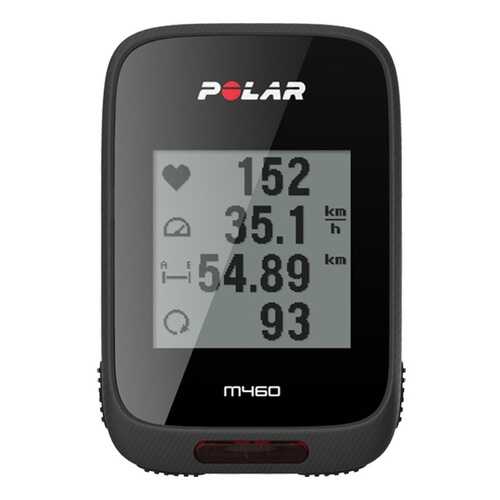 Велокомпьютер Polar M460 черный в Интерспорт